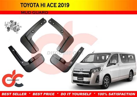 Toyota Hi Ace Hiace Commuter GL Grandia 2019 2020 MUD GUARD Mud