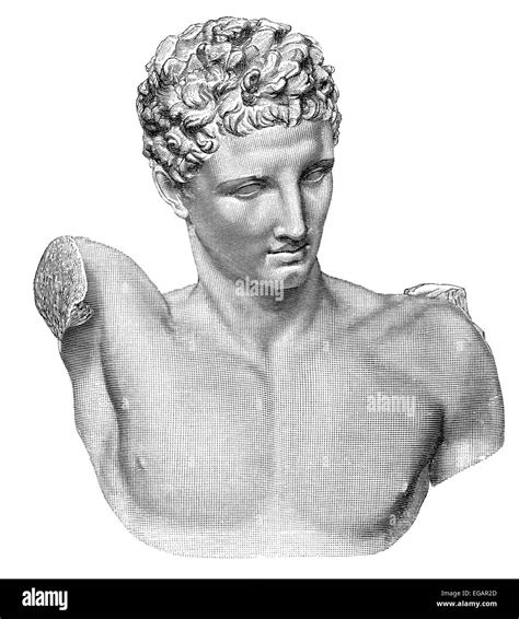 Hermes Of Praxiteles Or The Hermes Of Olympia An Ancient Greek