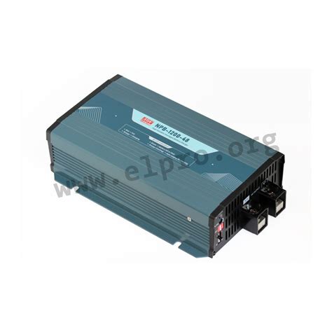 NPB 1200 48 Mean Well External Battery Chargers 1200W Elpro Elektronik