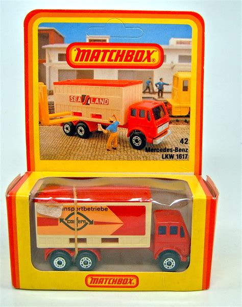 42C Mercedes Container Truck Confern Harveys Matchbox