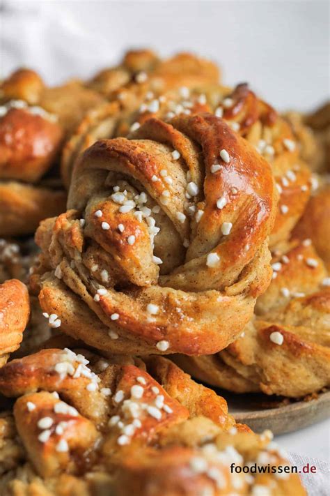 Original Schwedische Zimtschnecken Kanelbullar Rezept Foodwissen De