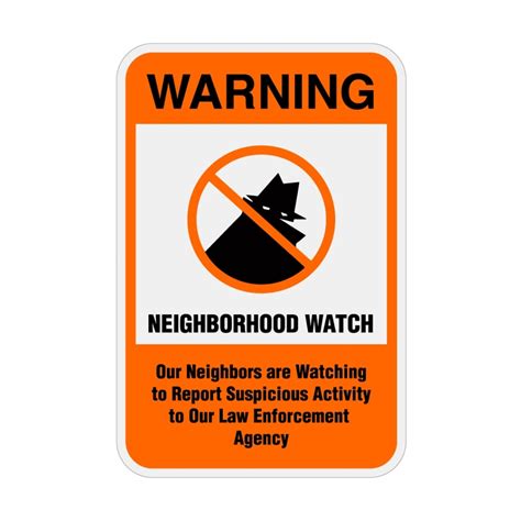 Neighborhood Watch Sign - 18 x 12 | Advanced Sign