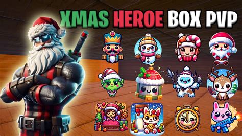 🎅xmas Hero Box Pvp🎁 Fortnite Creative Map Code Dropnite