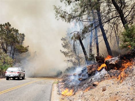 Massive Park Fire Threatens Chico In Butte County California