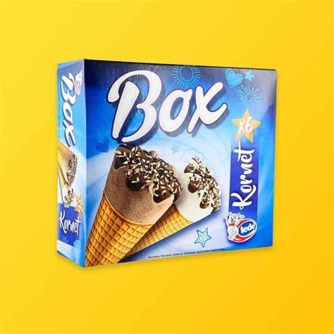 Custom Ice Cream Boxes Ice Cream Box Silver Edge Packaging