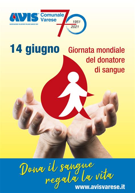 Giornata Mondiale Del Donatore Di Sangue Avis Comunale Varese