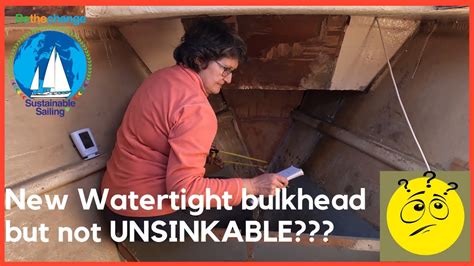 New Watertight Bulkhead Fitted DIY Boat Refit Progress 24 YouTube