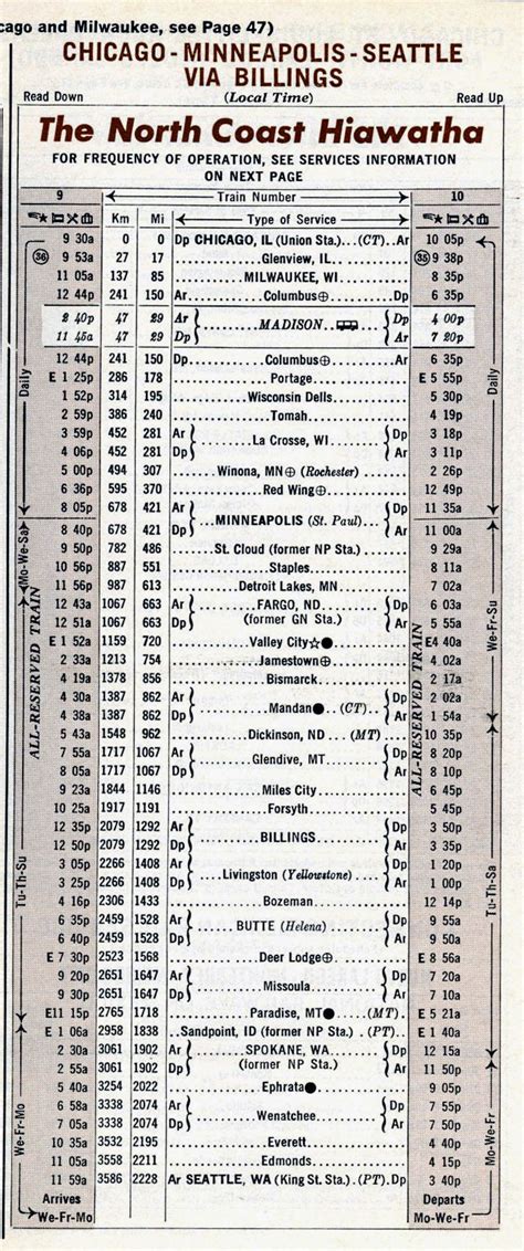 Exploring The Amtrak Schedule Hiawatha In 2023 - Chicago Events June 2023