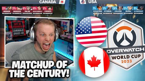 Jay Reacts To Usa Vs Canada Overwatch World Cup Qualifiers