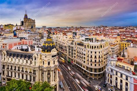 Madrid cityscape | Madrid Cityscape — Stock Photo © sepavone #77871932