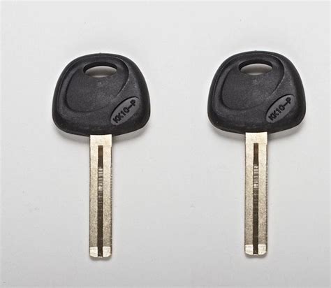 2 New Replacement Non Transponder Uncut Blade Key Blank For Hyundai Kia