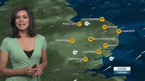 Lucy Verasamy Itv Anglia Weather 18jun2018 Youtube