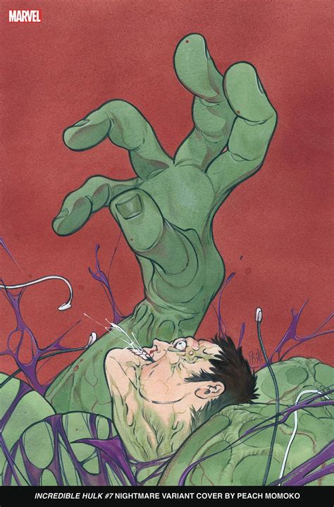 The Incredible Hulk Peach Momoko Nightmare Cover Fresh Comics