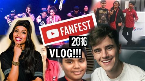 YOUTUBE FANFEST MUMBAI VLOG 2016 INDIA Arian Naidu YouTube