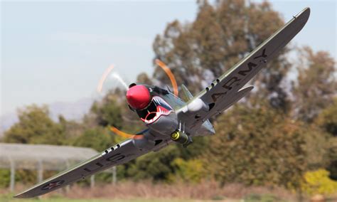 Sky Flight Hobby Lx P E Warhawk Mm Inch Warbird Rc Airplane