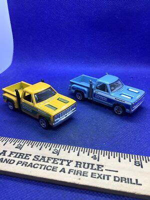 Blue Hot Wheels 1978 Dodge Lil Red Express Trucks Set Of 2 Mint EBay