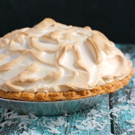 Coconut Cream Pie With Meringue Recipe