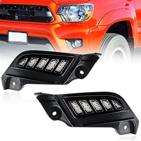 Pgtopone Switchback Whiteamber Led Front Fog Daytime Running Lamp Wdynamic Flash