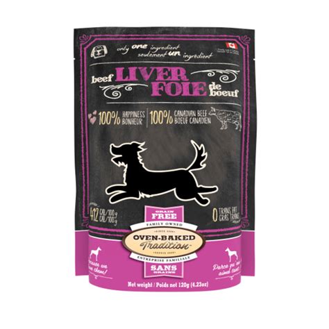 Oven Baked Tradition Grain Free Freeze Dried Beef Liver Treat 250 g