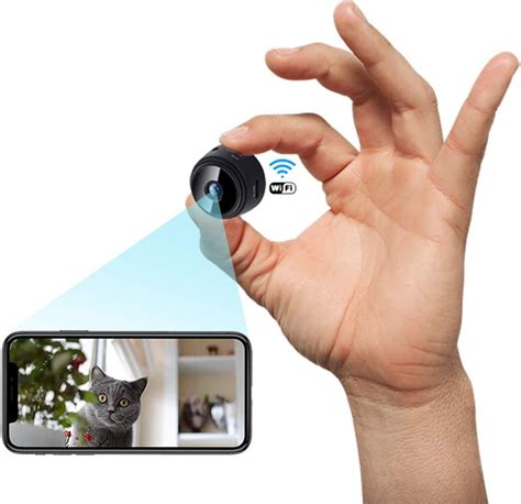 Mini Camera Espion Caché Enregistreur Full HD 1080P Micro Caméra WiFi