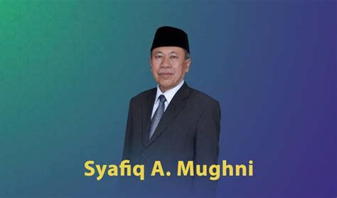 Prof Syafiq A Mughni Moral Dan Akhlak Faktor Penting Menentukan