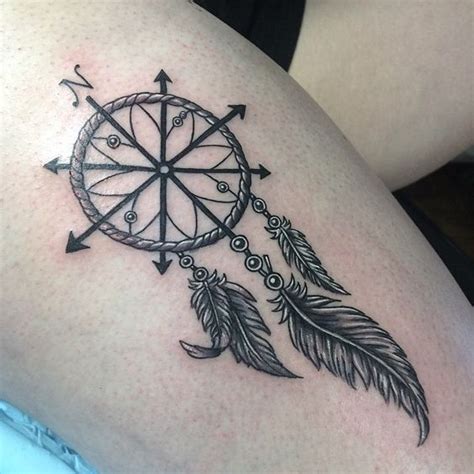 Compass Dream Catcher Dream Catcher Tattoo Compass Tattoo Tattoos