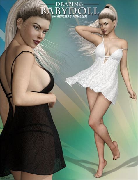 Draping Baby Doll Lingerie For Genesis Female S Repost Free