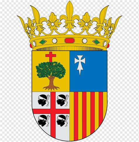 Provincia De Zaragoza Corona De Aragon Reino De Aragon Escudo De Aragon