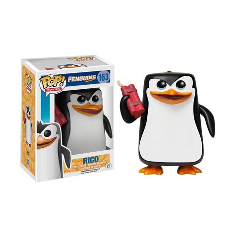 Les Pingouins De Madagascar Figurine Pop Rico 9cm Figurine Discount