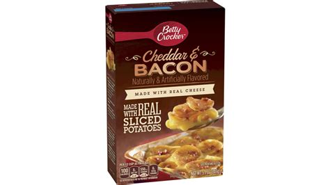 Betty Crocker Cheddar And Bacon Potatoes