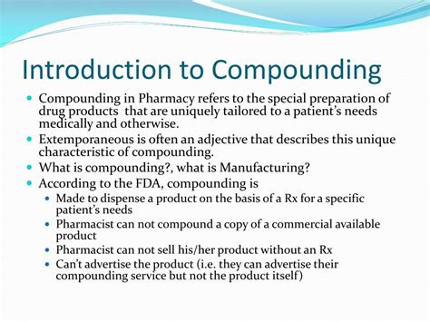 Ppt Introduction To Compounding Powerpoint Presentation Free