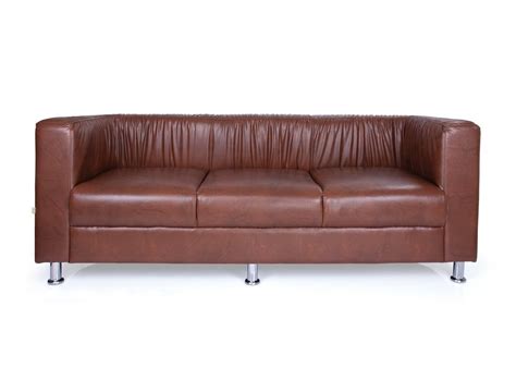 Leather Three Seater Office Sofa At Rs 27000 Piece In Mumbai ID