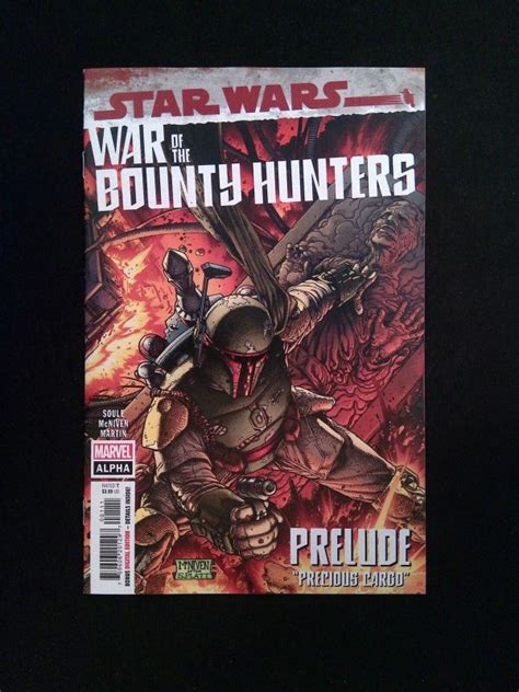 Star Wars War Of The Bounty Hunters Alpha 1 MARVEL Comics 2021 NM