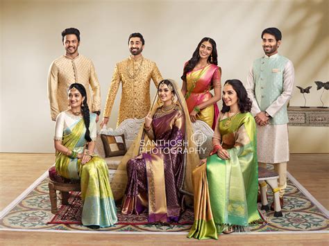 Photo Shoot For The Chennai Silks Wedding Collections Advertising