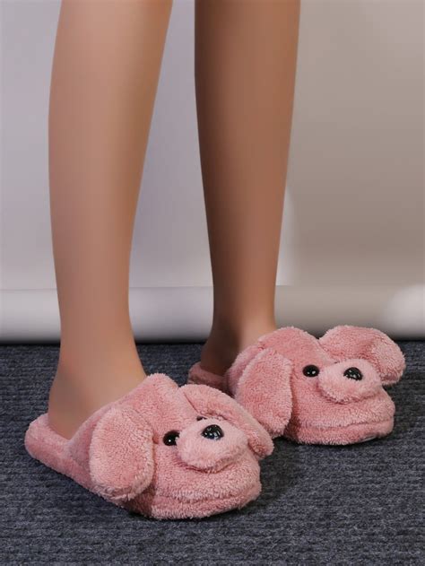 Cartoon Design Fuzzy Novelty Slippers Slippers Cartoon Design Novelty