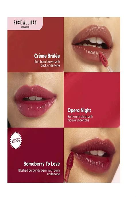 Jual Rose All Day Rosé All Day Plush Lip Tint Opera Night Original