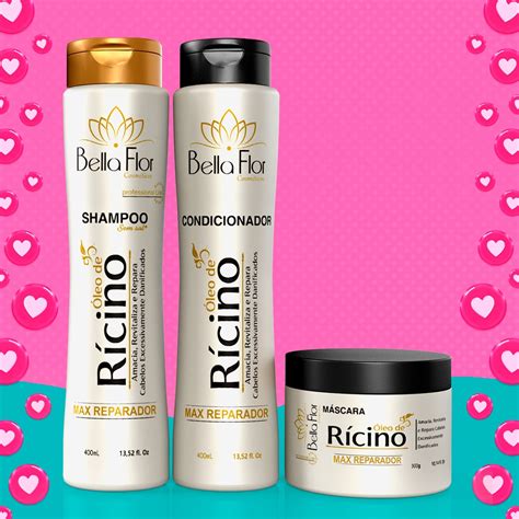 Kit Capilar Leo De R Cino Produtos Shampoo Condicionador E M Scara