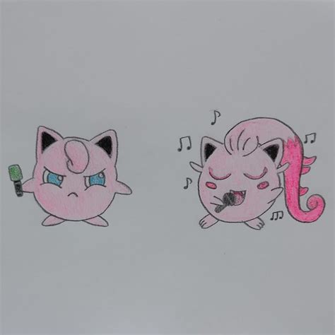 My Fan Art Scream Tail Singing And Jigglypuff With Envy 🥰 R Pokemon