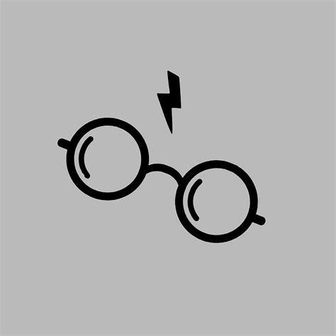 Harry Potter Glasses Digital Art by Miikey Caloe