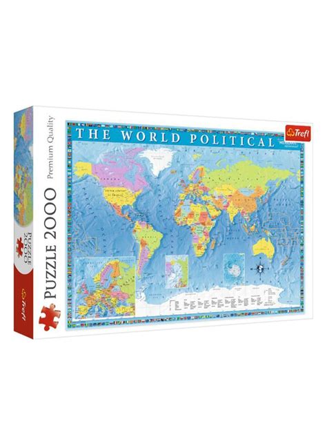 World Map Puzzle | Top Toys