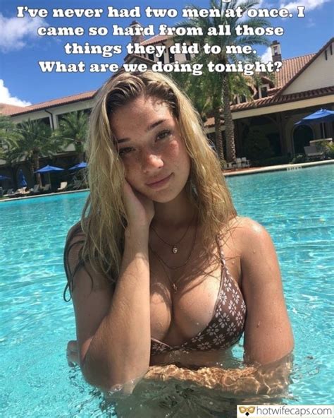 Cheating Wife Captions Pool Porn Sex Pictures Pass