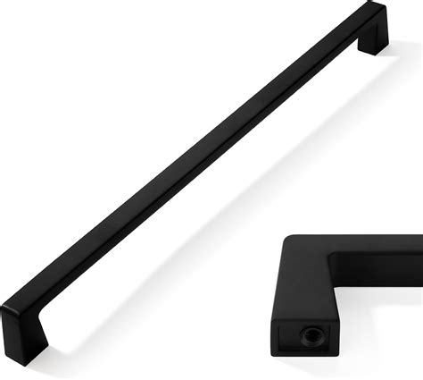 Cabdm 2 Pack 12 Inch Kitchen Cabinet Handles Matte Black Cabinet Pulls Drawer Pulls Kitchen