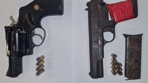 Two Suspects Arrested In Possession Of Unlicensed Firearms At Bonteheuwel