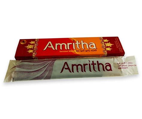 Amritha INCENSE STICKS Joss Stick Genuine Incense Quality Incense Dual