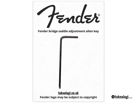 Fender Player Stratocaster Truss Rod Adjustment Allen Key Wrench Mim