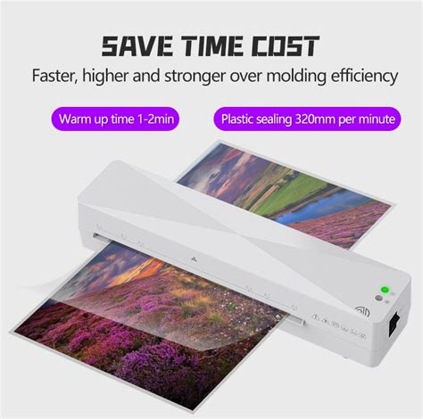 A3 Photo Laminator Paper Film Document Thermal Hot And Cold Laminator