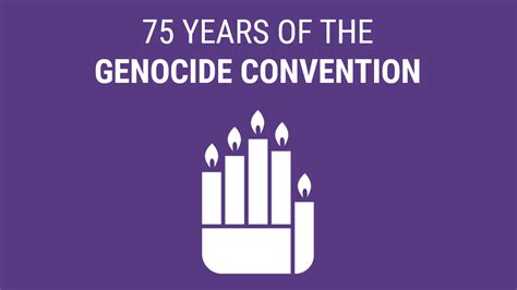 Genocide Convention 75 A Call For Its Application As A Living Force In World Society