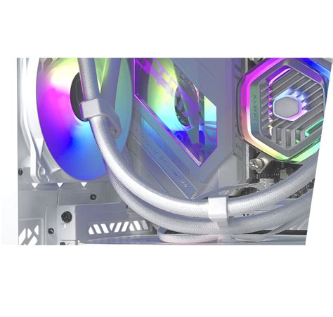 Masterliquid 360 Atmos White Aio Liquid Cooler Cooler Master