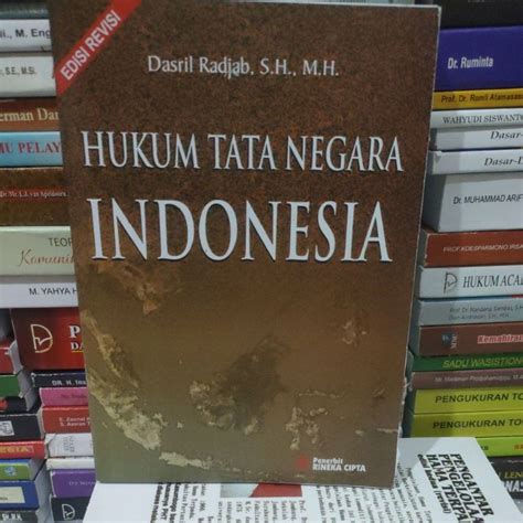 Jual Hukum Tata Negara Indonesia By Dasril Radjab Shopee Indonesia