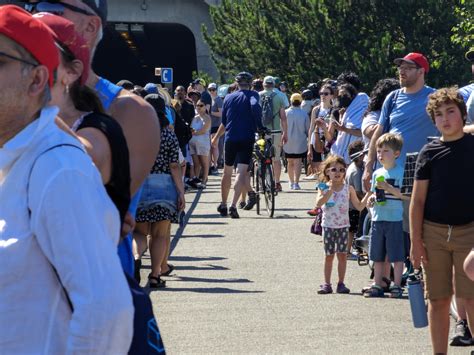 Seafair from the I-90 bridge : Seattle